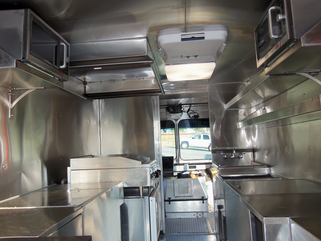 Armandos Foods Truck Interior