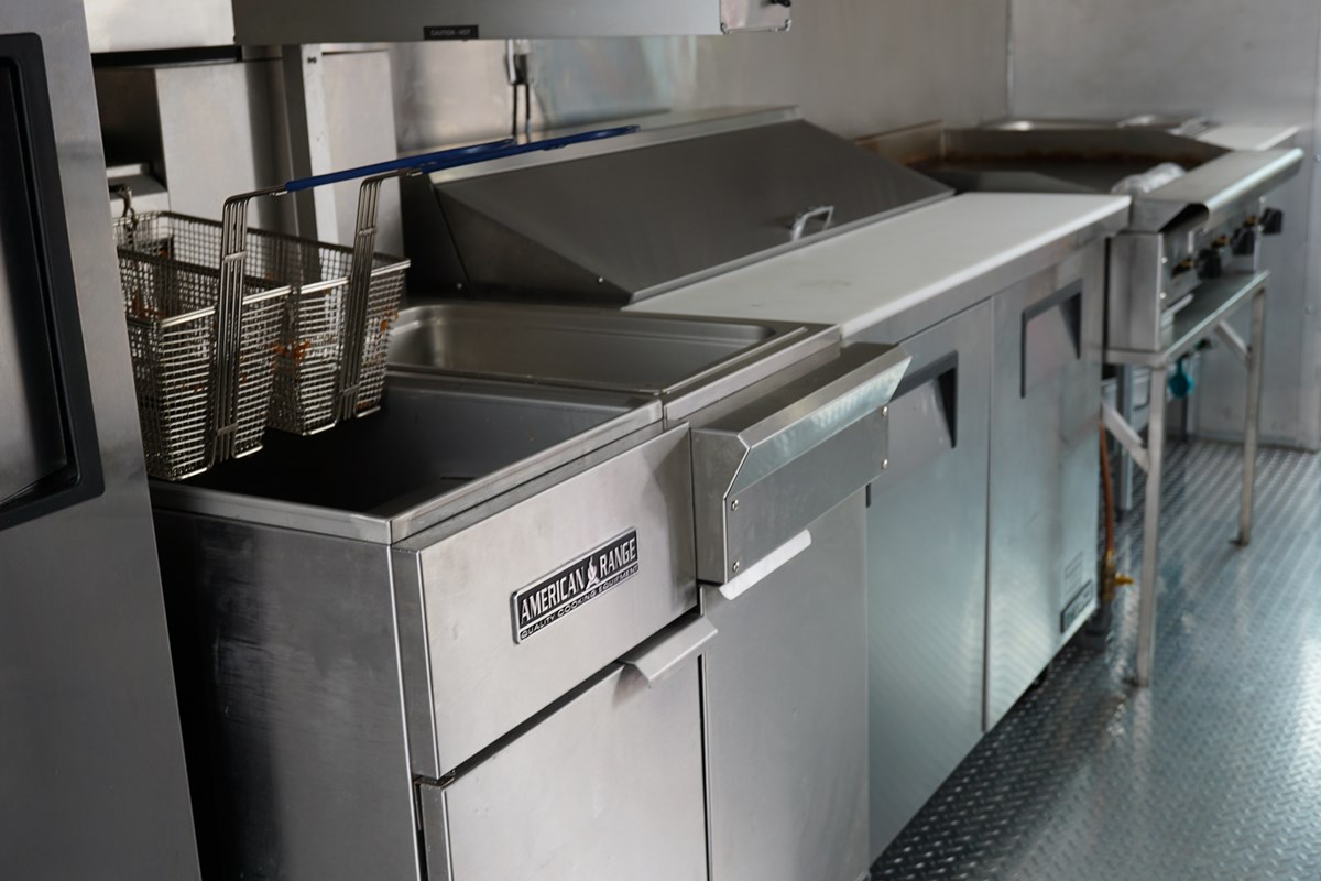 Baby's Burgers Foods Truck Interior