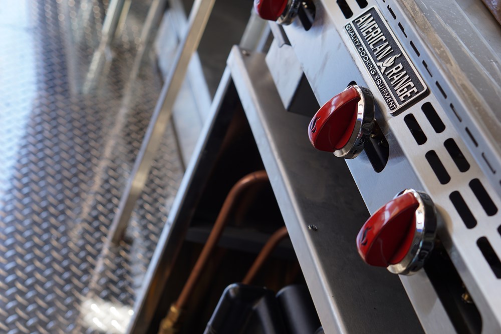 Hot Tamale Factory Foods Truck Interior