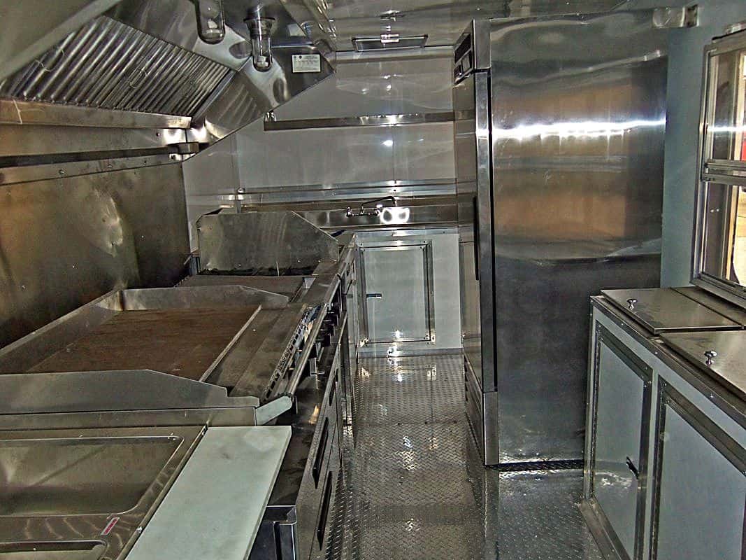 Jokers n Smokers Food Truck Interior