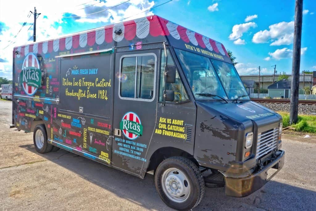 Ritas Custard Truck - Texas Cart Builder