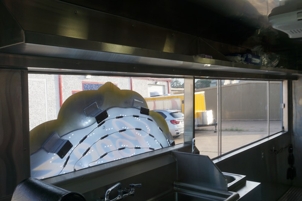 Hot Tamale Factory Foods Truck Interior