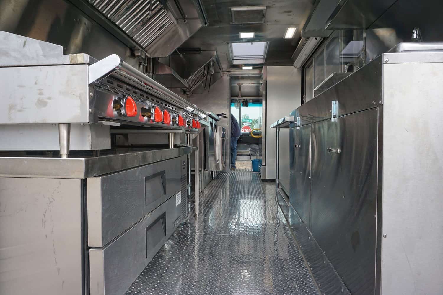 Sizzlez Food Truck Interior